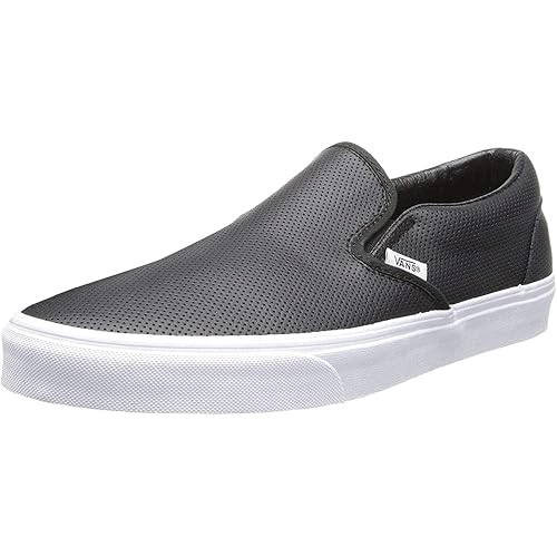 Vans Unisex-Adult Perf Leather Slip on Shoes, 42 EU