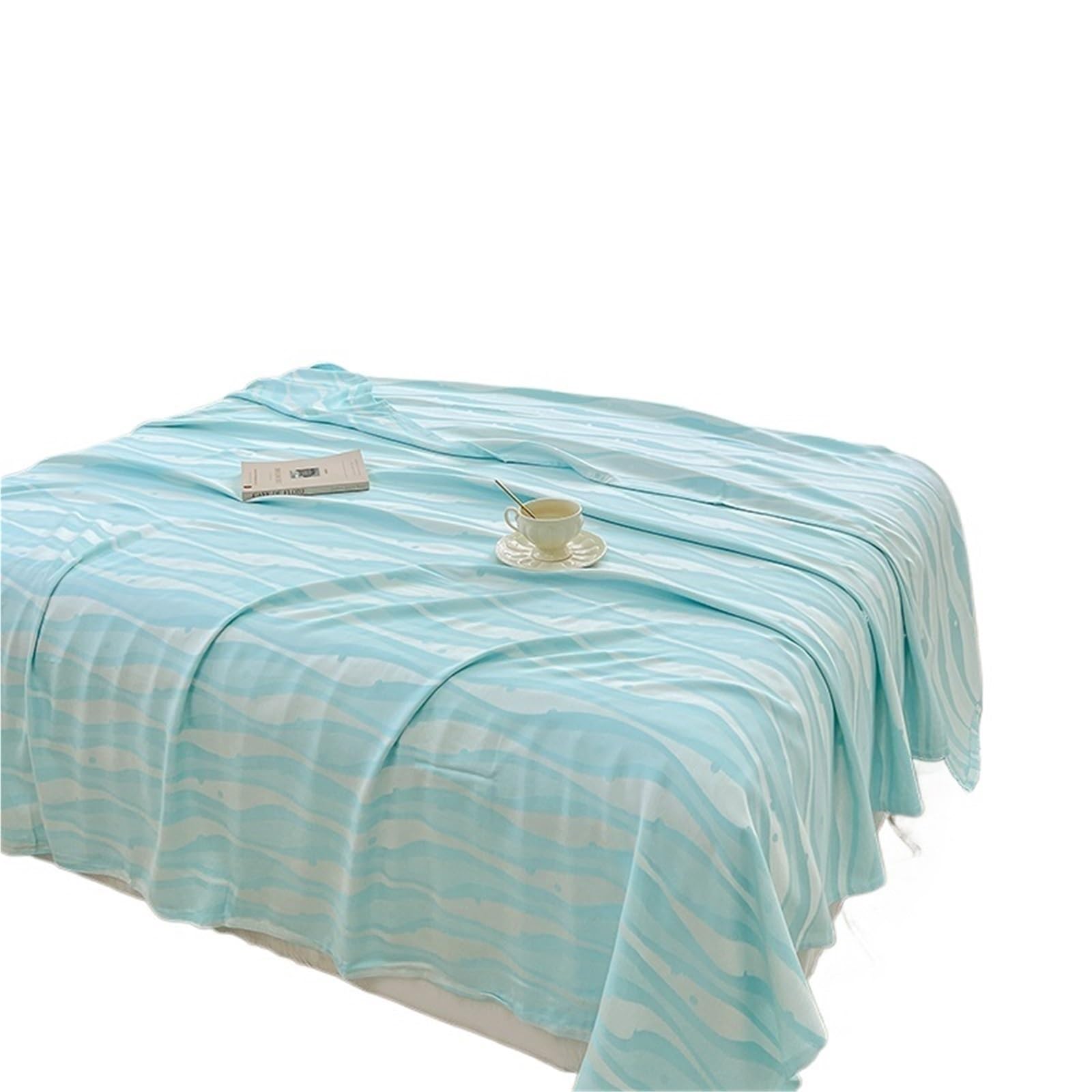 EBzvblxm Cooling Blanket for Summer, Cooling Blanket Multicolor Multiple Sizes Breathable Plant Summer Quilt(Color8,200x220cm)