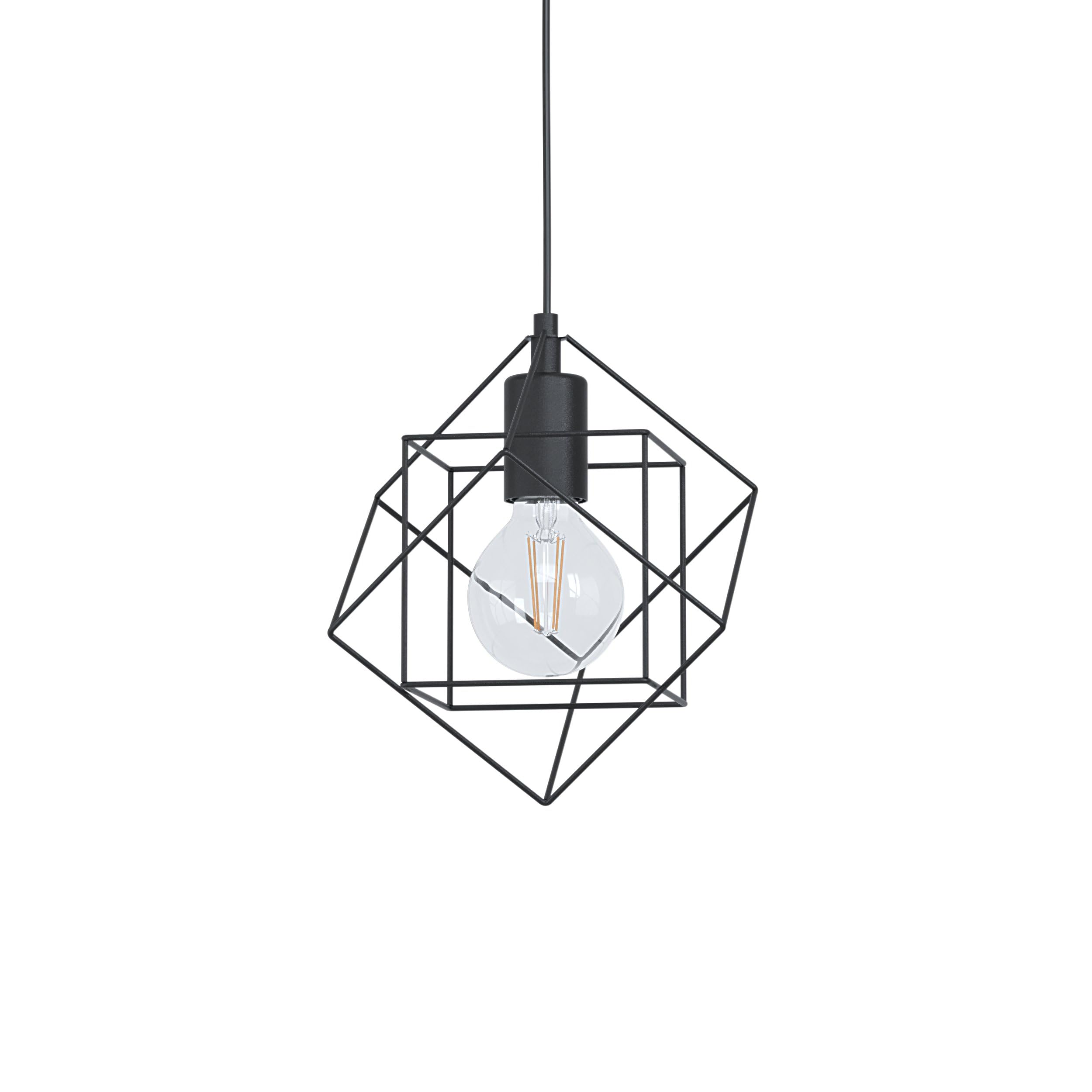 EGLO Ausnby Hanglamp, 1 lichtpunt, vintage, Scandinavisch, boho