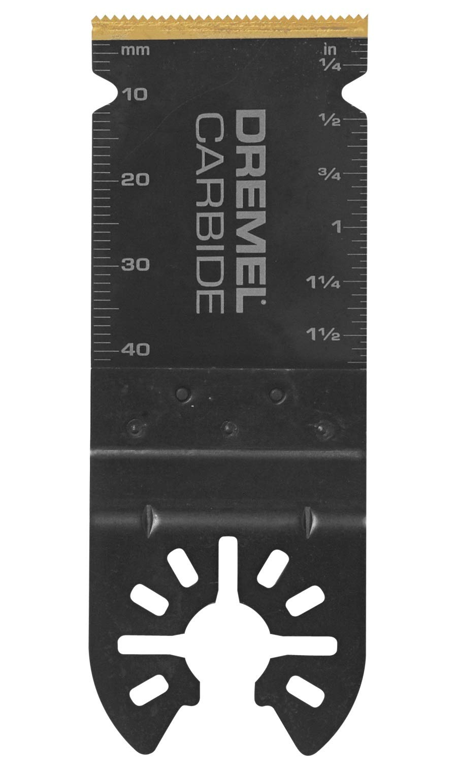 DremelMM485B Carbide Universal Quick-Fit™ Flush Cutting Oscillating Tool Blades, Pack of 3 – Multi-Tool Accessory