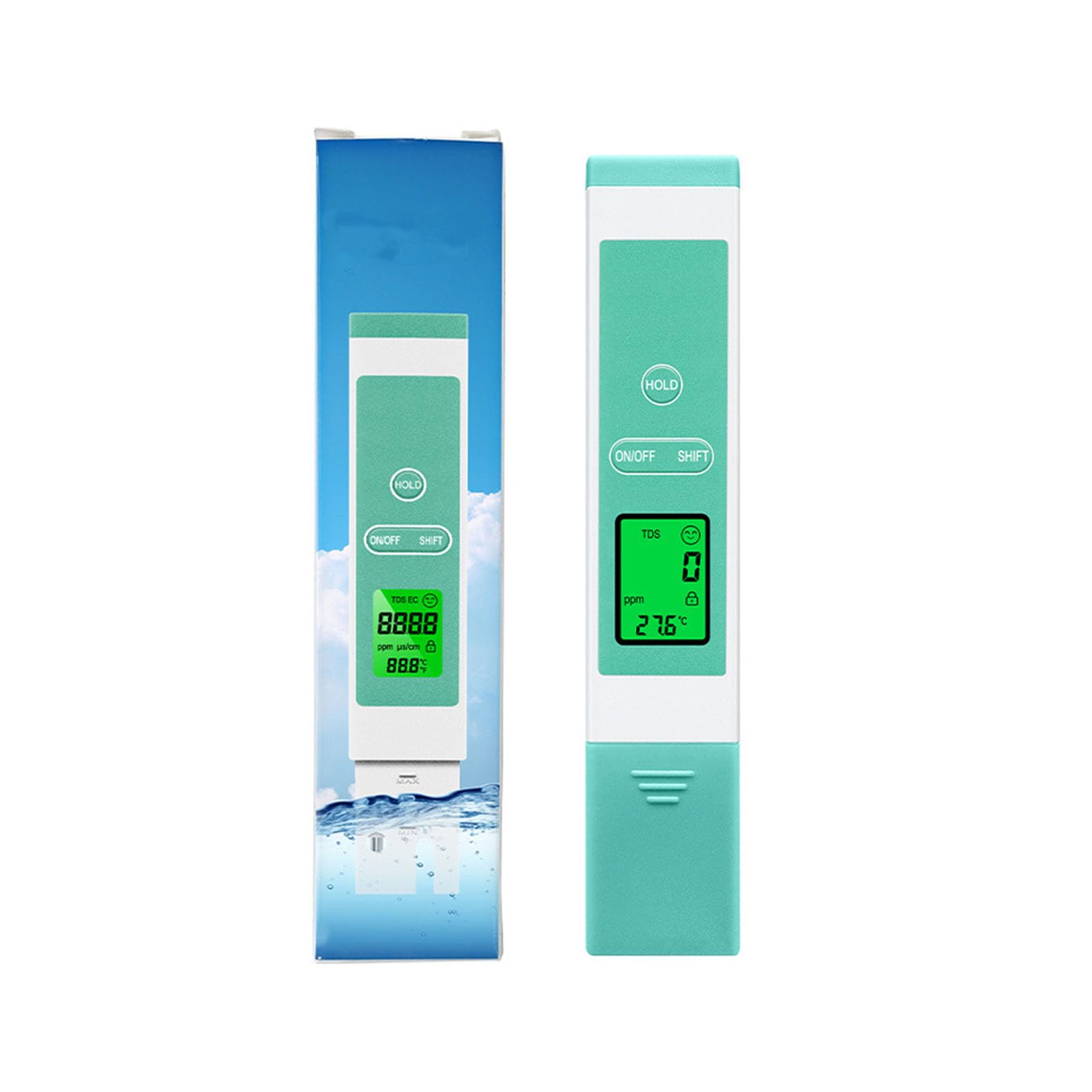 Msioytog A Digital Water Testing Device For Home Nd Lab With Ccurate Total Dissolved Solids Conductivity Nd Temp Readings Handheld Water Tester Temperature Measurement