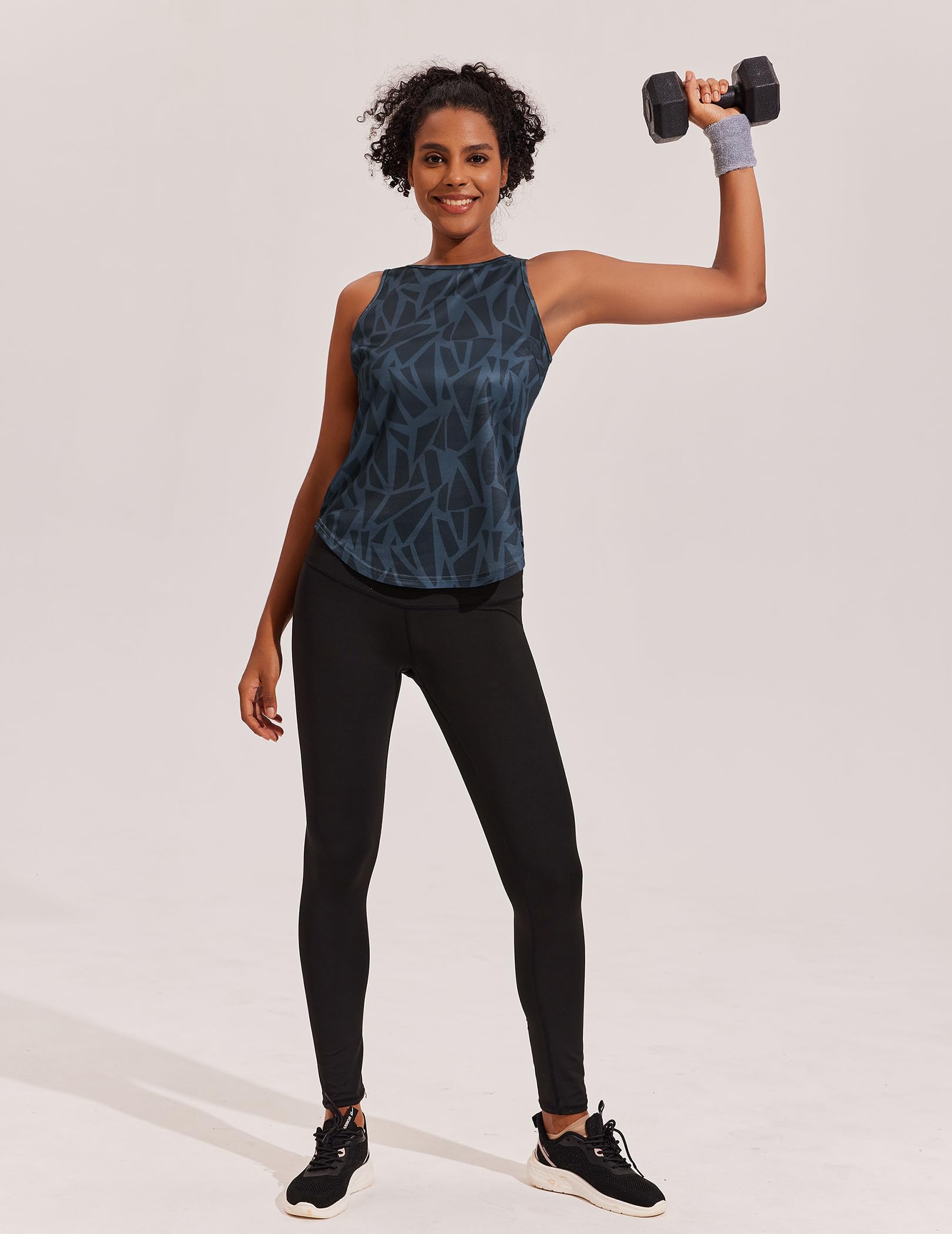 Weardear Canotte Sportive da Donna Canotte da Allenamento Canotte da Fitness per Yoga Senza Maniche con Retro Scollato