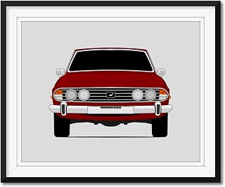 Triumph Stag (1970–1977) Inspired Poster Print Wall Art Decor Handmade (Unframed)