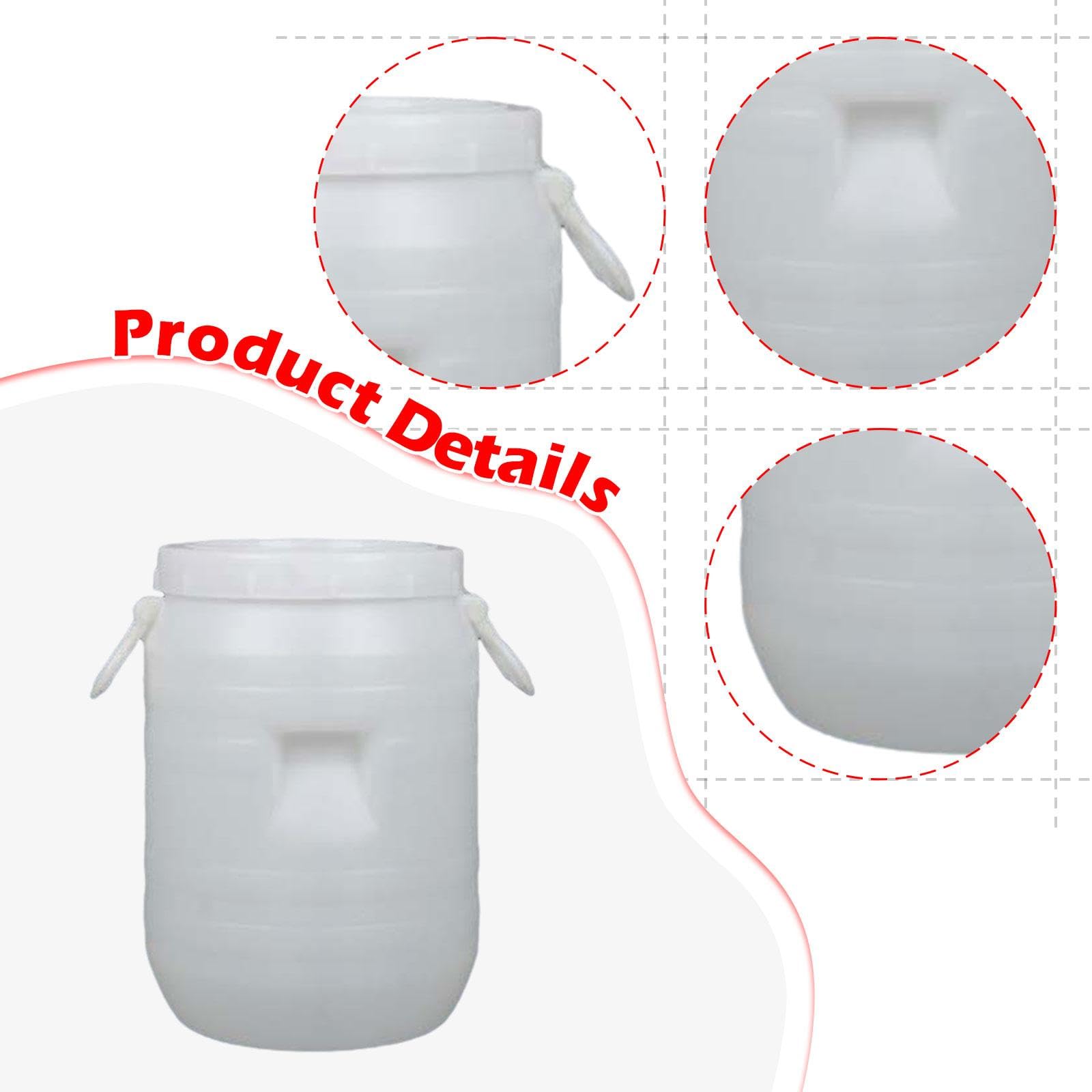 Plastikeimer mit Deckel, Honigeimer, Mehrzweck Lebensmittelaufbewahrungsbehälter, Organizer Box für Farbe, Angeln, Drinnen Und Draußen, Picknicks, 10 L Round