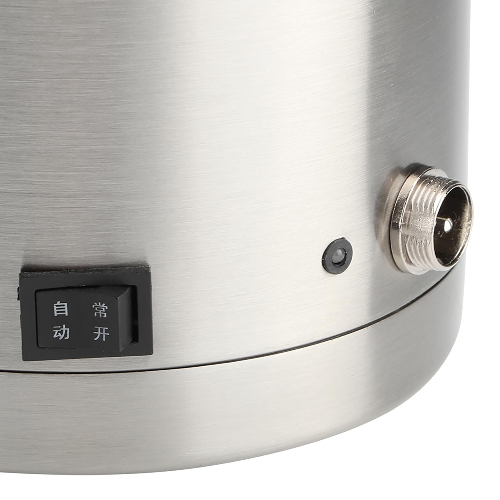 CHICIRIS 1000ml 12V 24V Samochodowy Czajnik Elektryczny, Przenośny Podgrzewacz Wody z Uchwytem ze Stali Nierdzewnej do Gorących Napojów Kawowych i Herbacianych