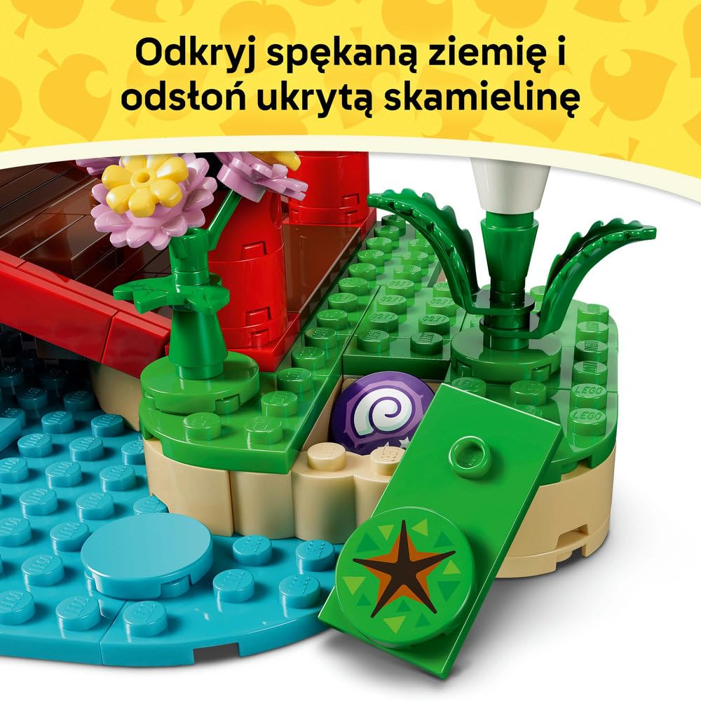 LEGO Animal Crossing Timmy i Tommy na spacerze 77059 | Zabawka gamingowa, zestaw kolekcjonerski, prezent dla fana gry 10+, klocki dla dziewczynek i chłopców, 513 elementów