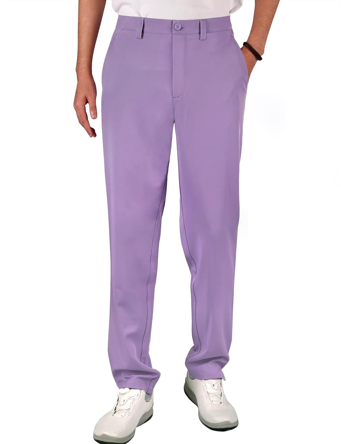 Bakery Men's Golf Pants Stretch Tech Performance Slim Fit Flat Front Golf Pant