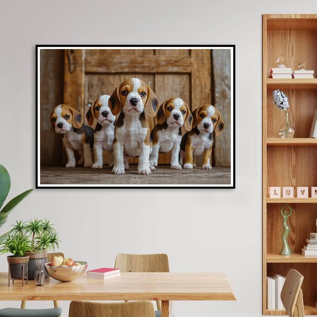 Puzzle 1000 Pezzi, Puzzle Cane per Adulti, 70x50cm, Compact Box -4698