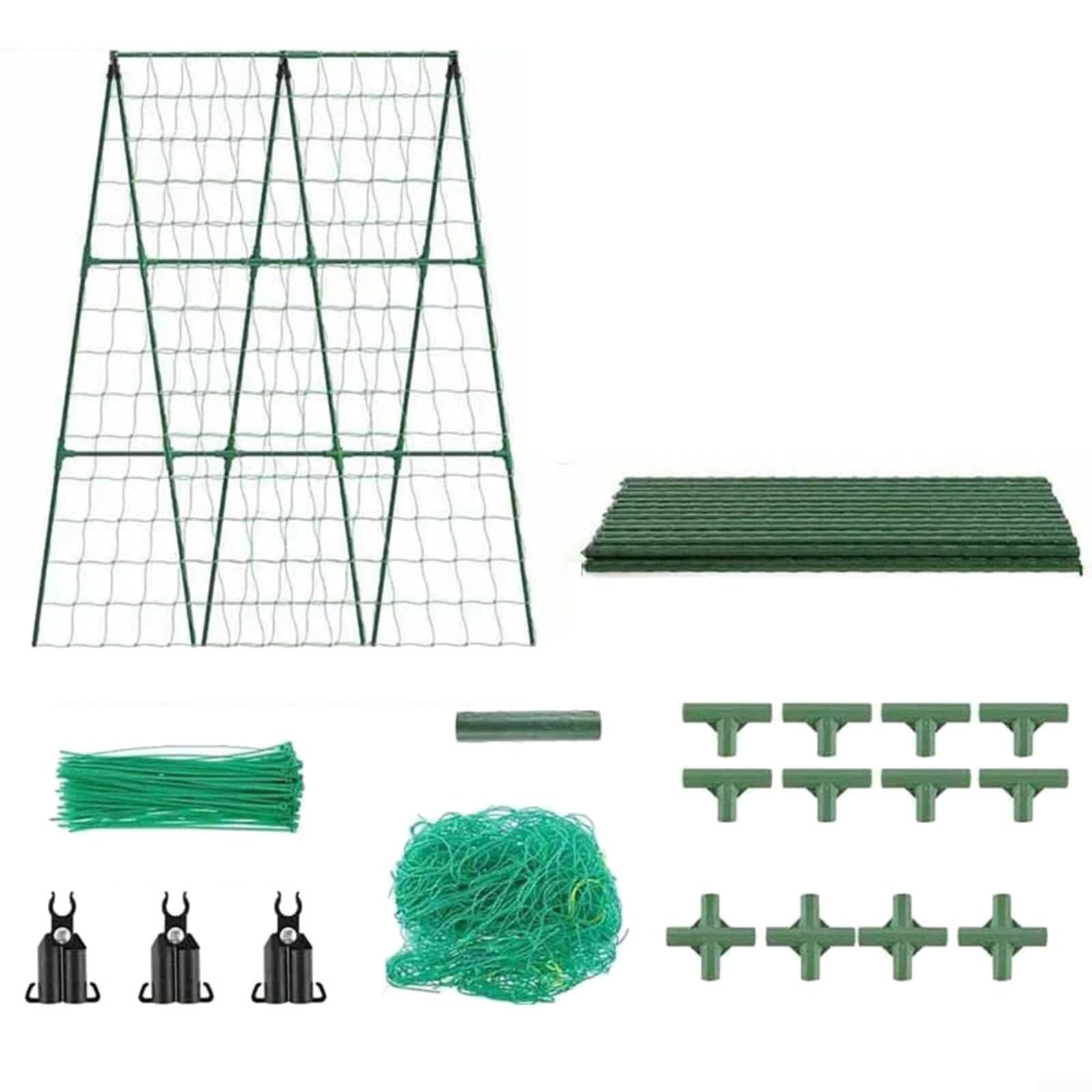 Enrejado de soporte para plantas de jardín de metal resistente