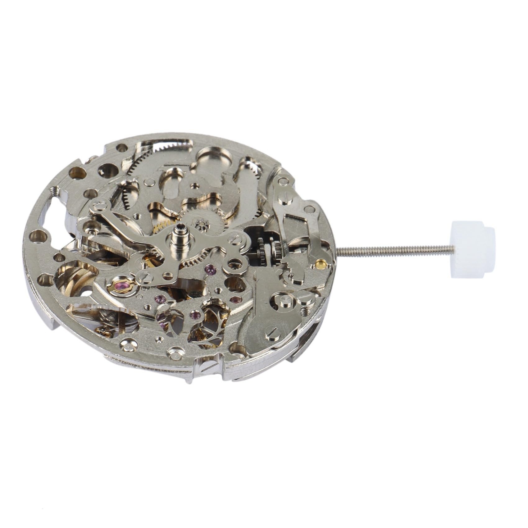 2 . 25,6 mm 3-ręczny szkielet samonakręcający się automatyczny mechaniczny mechanizm zegarka do Miyota 8N24 akcesoria do zegarków
