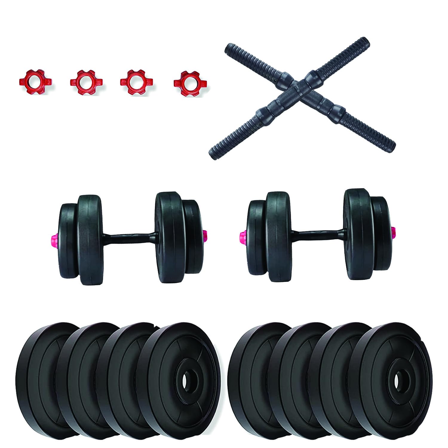 Encanto 4KG Dumbbells Set and Fitness Kit for Whole Body Workout, Adjustable Dumbble Exercise Set (1kg x 4=4KG) (B0CCB721YX) Amazon Price History, Amazon Price Tracker