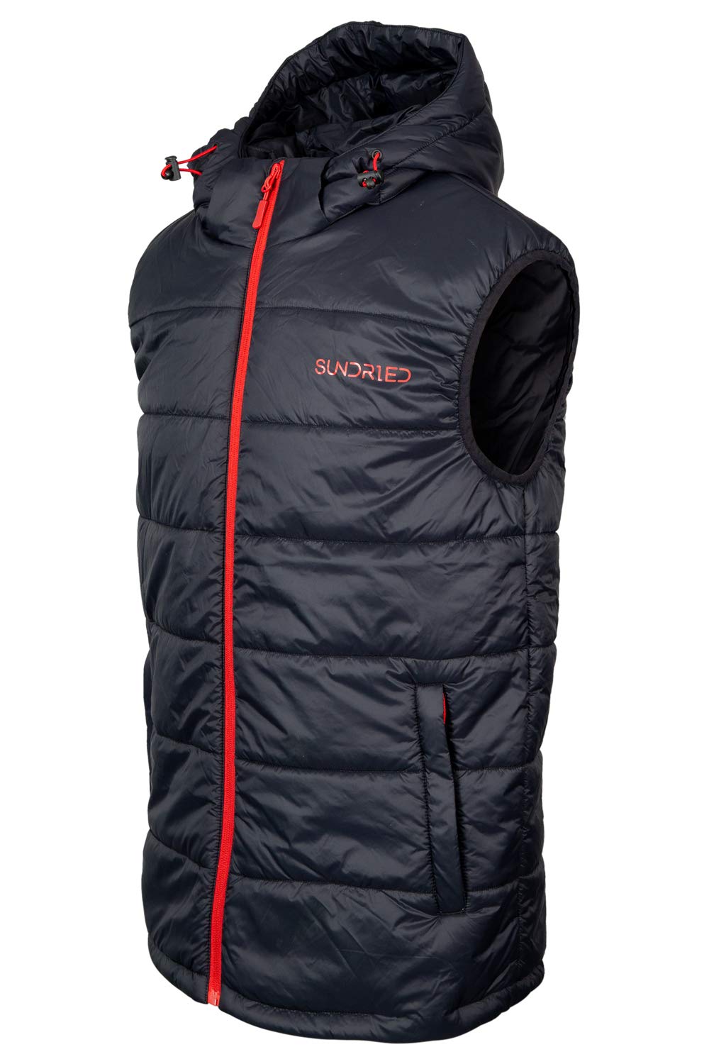 SundriedWomens Quilted Padded Gilet Recycled Fabrics Lightweight Breathable