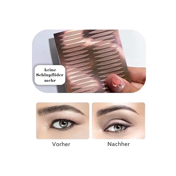 Venicce Love Schlupflider Stripes | Augenlid Tape | Augen Lifting ohne OP | Augen Lifting unsichtbar – Bild 4