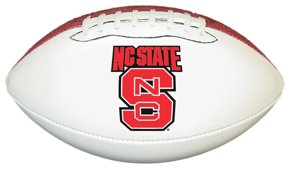 NCAA Official Size Synthetic Leather Autograph Football