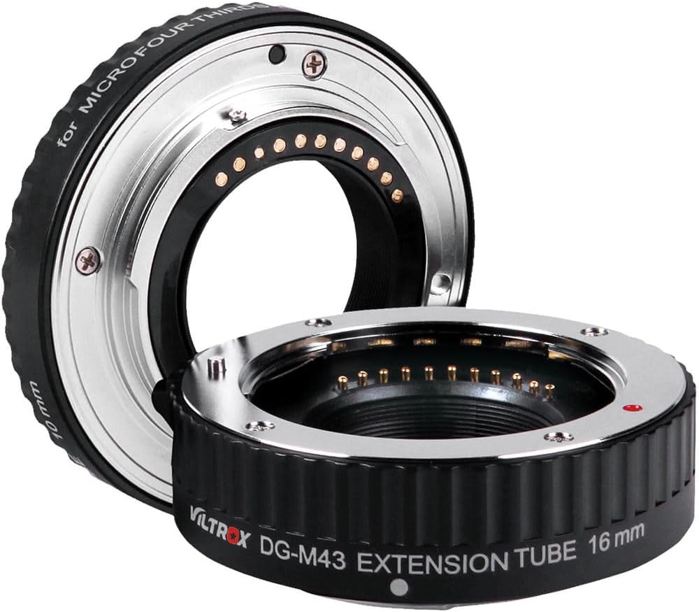 Viltrox DG-M43 Automatic Extension Tube Set for Micro Four Thirds MFT Cameras