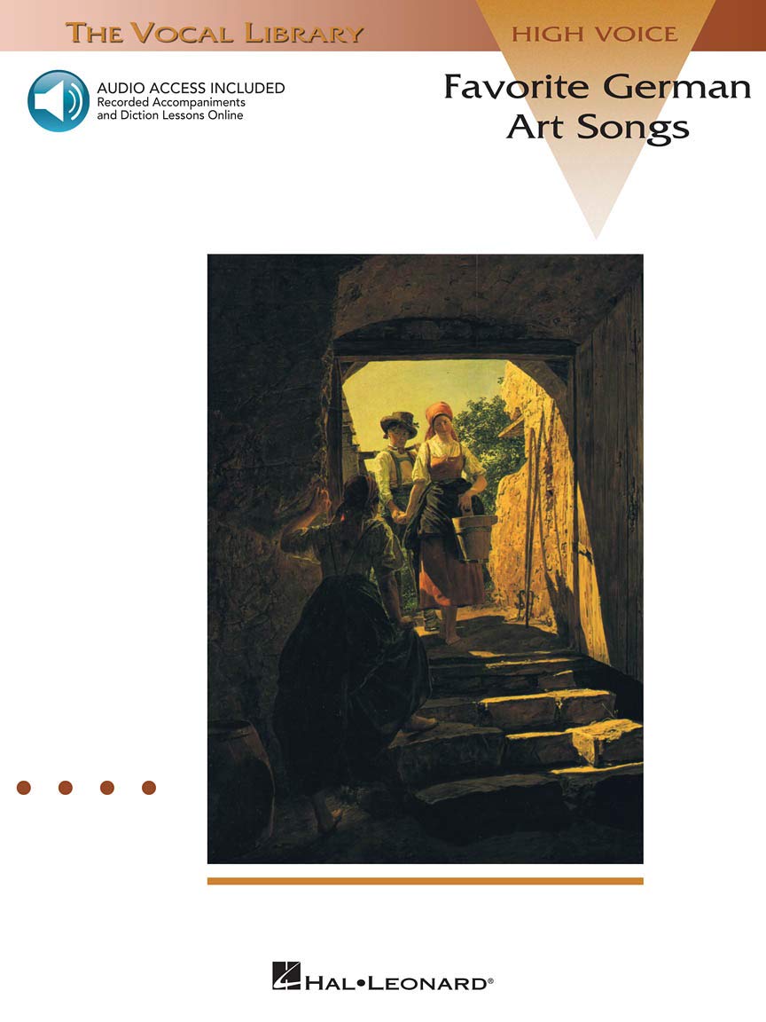 Favorite German Art Songs - Volume 1 Book/Online Audio