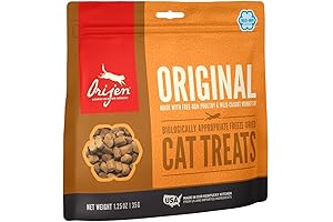 Orijen Original Freeze Dried Cat Treats: The Purrfect Delicacy for Feline Foodies
