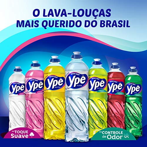 Lava Louças Ypê Limão 500Ml, Ypê, Verde