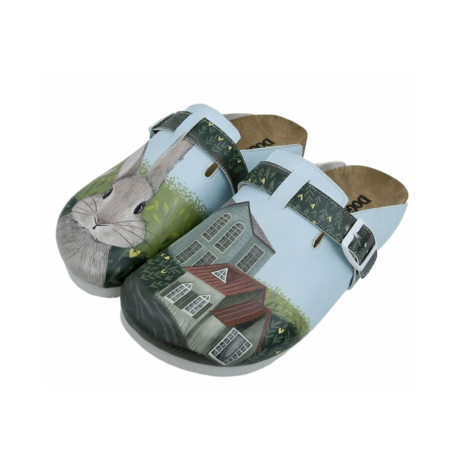 DOGO Damen Clogs - Vegane Damen Clogs und Nachhaltige und Bunte Pantoletten