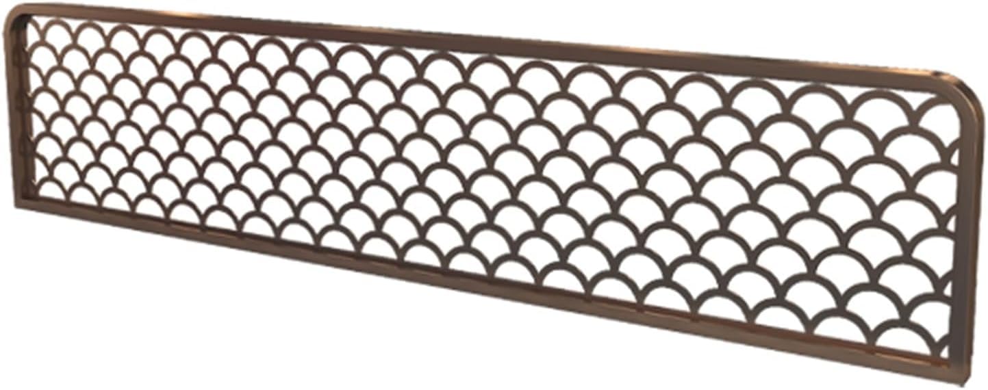 Cloison de restaurant en fer forgé 30x50cm séparateur de table chic