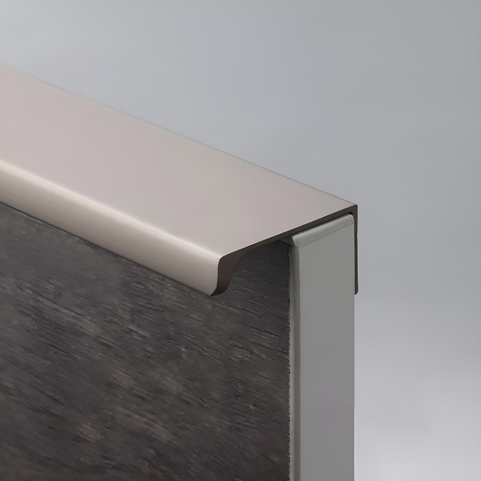 Spiegelschrank Griffe 2er Set L:8/12/15/20/30/40/50/60/80/100/120cm Schubladengriff Aluminium Türgriffe Elegante Widerstandsfähige Türbeschläge Für Ihre Türen Und Möbel(Sekt,L:120cm)