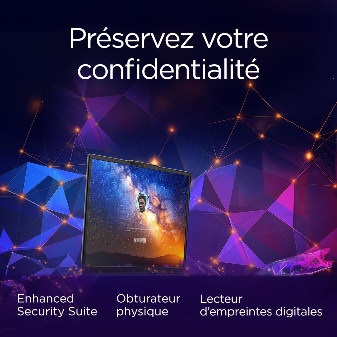 Lenovo IdeaPad Slim 3 15Q8X10 - Ordinateur Portable 15.3'' WUXGA Copilot+ (Snapdragon X X1-26-100, RAM 16Go, SSD 256Go, Windows 11 Home) Clavier AZERTY Français - Gris Luna