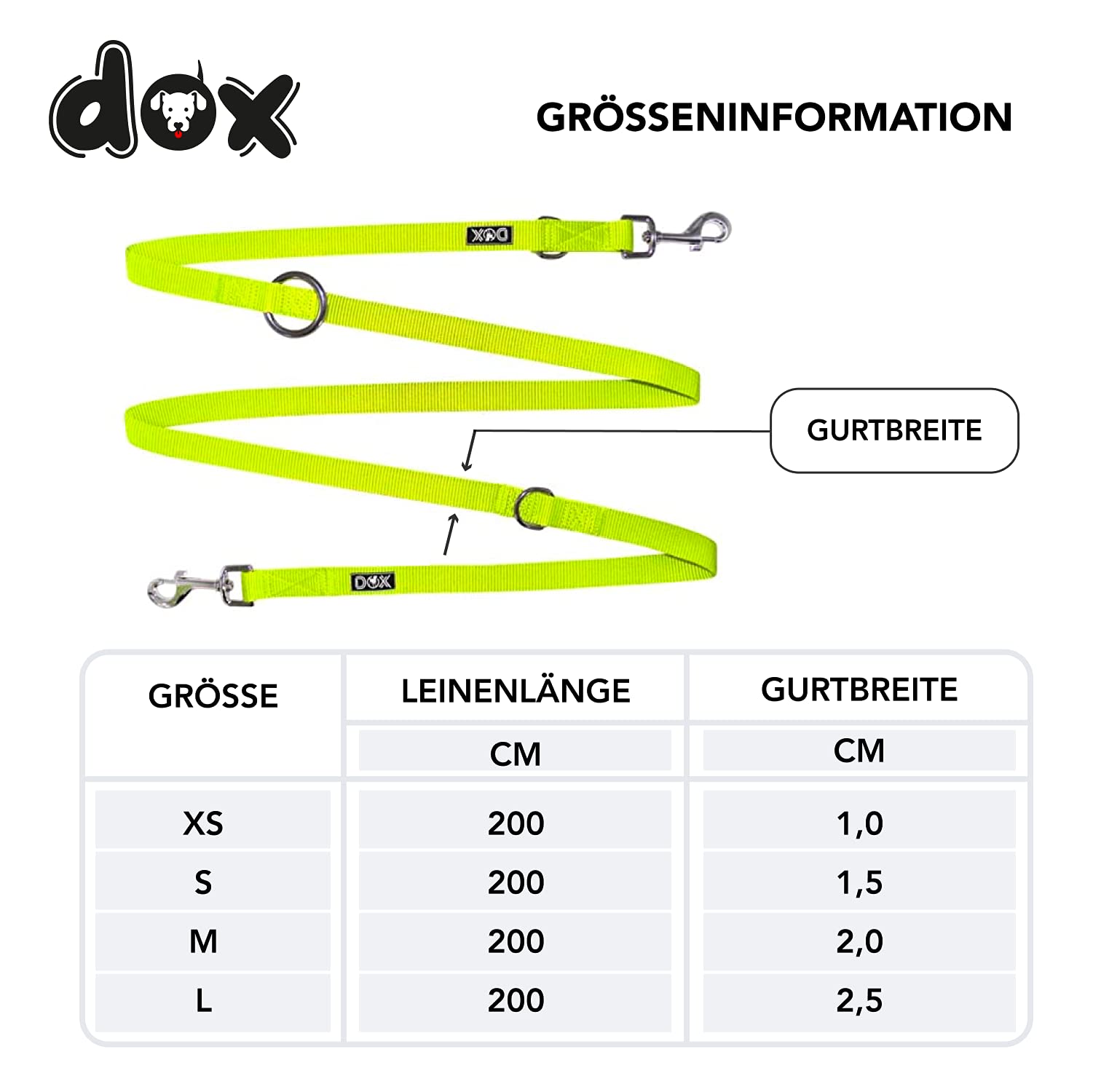 DDOXX Hondentuig - Reflectief, Aanpasbaar en Ontsnappingsbestendig - Hondenharnas voor Kleine en Middelgrote Honden - Voor Honden, Katten, Puppies en in de Auto - Kattentuigje/Puppyharnas - Geel, L