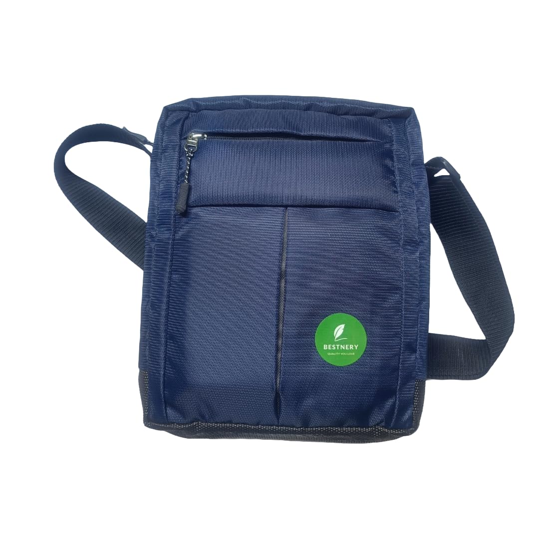 Sling Bag Compact Crossbody Messenger Bag, Navy Blue-image-37