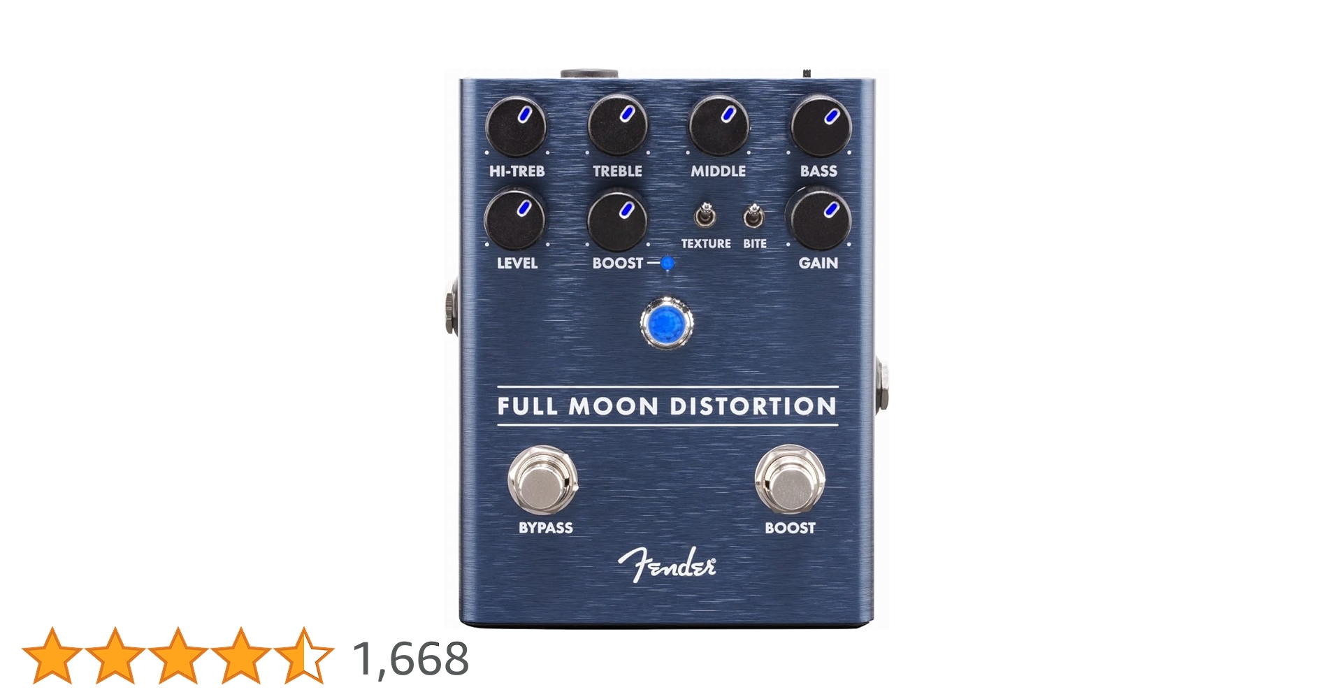 Fender FULL MOON DISTORTION 箱付き Amazon | Fender エフェクター Full Moon Distortion | ワウ