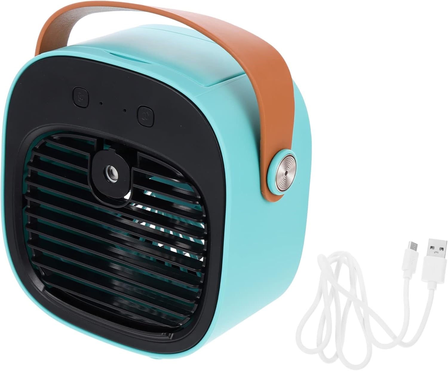 Mobestech 1set Usb Rechargeable Desktop Fan Circulator for Home Office Dorm Quiet Compact for Use