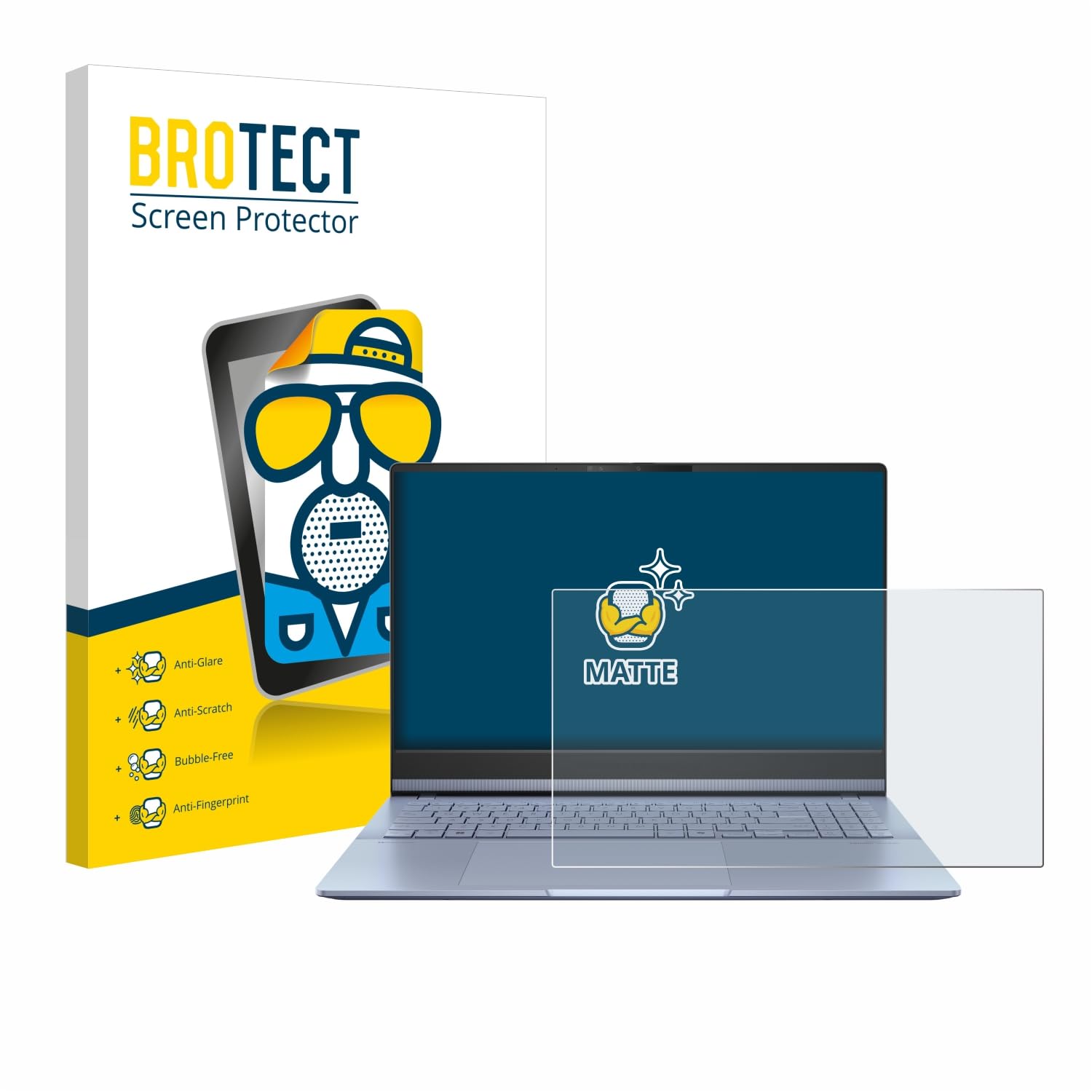Brotect Protection Écran Anti-Reflet Mat Pour ASUS VivoBook Flip 14 TM420IA-EC069T
