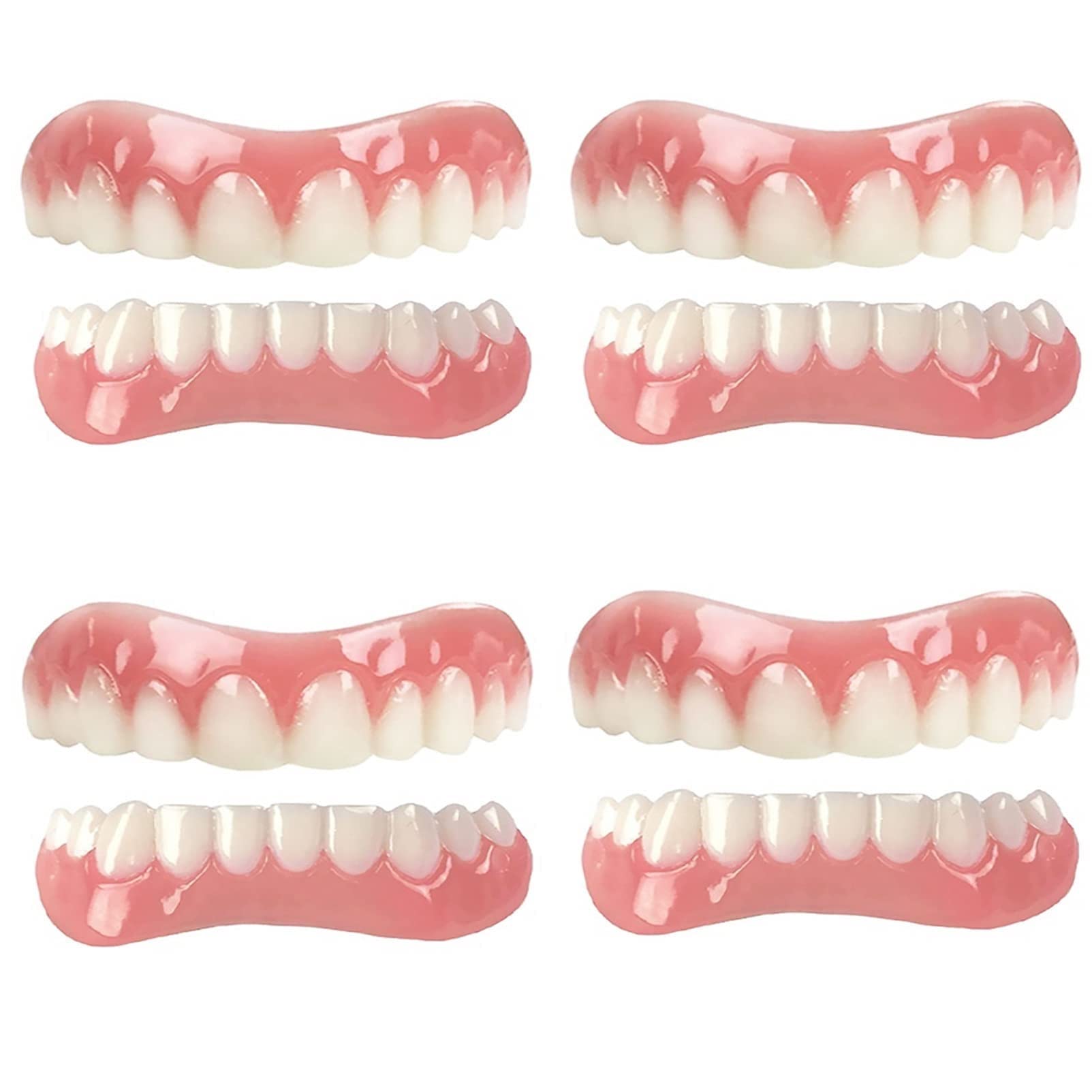 Buy CAILING 4 PCS Professional Snap On Teeth Fake Braces for Teeth for