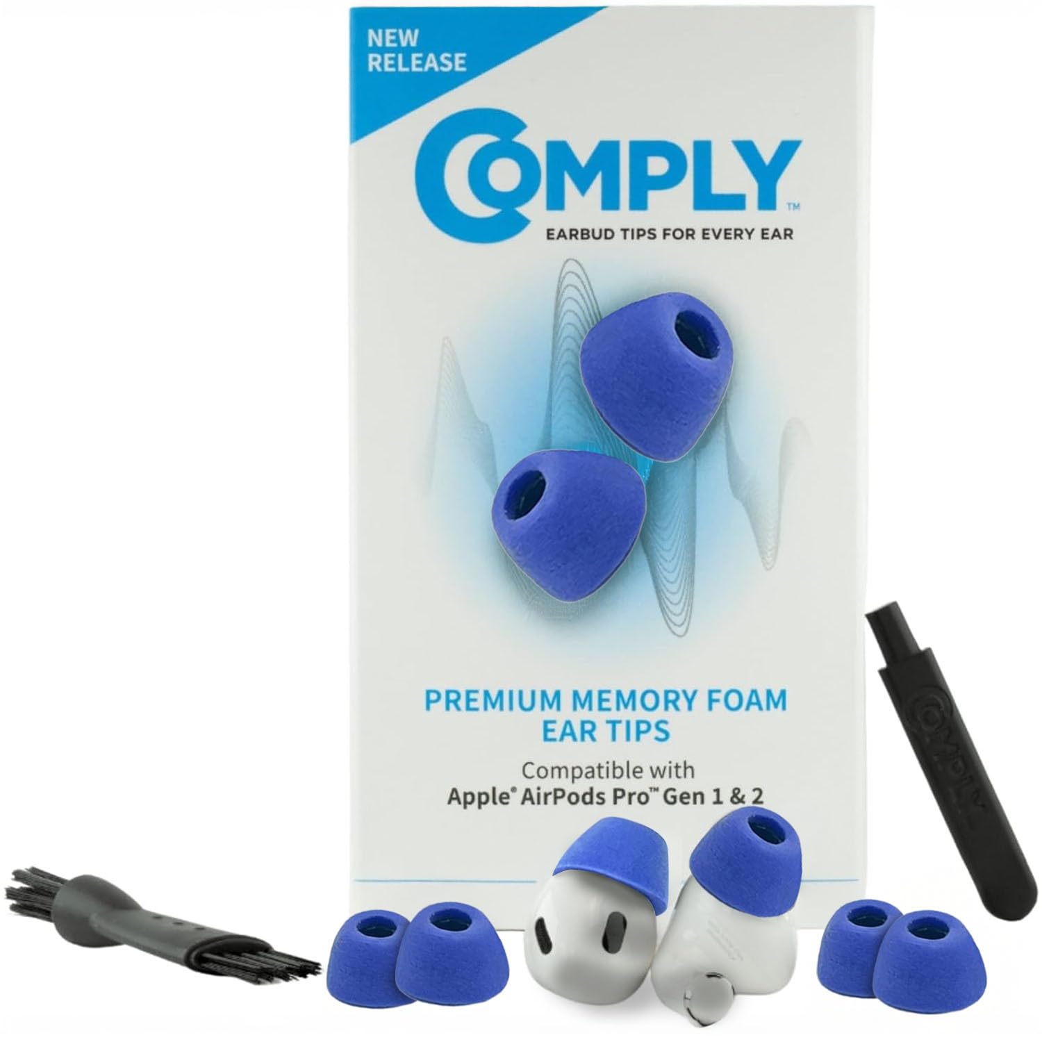 Comply Original Memory Foam Replacement Earbud Tips
