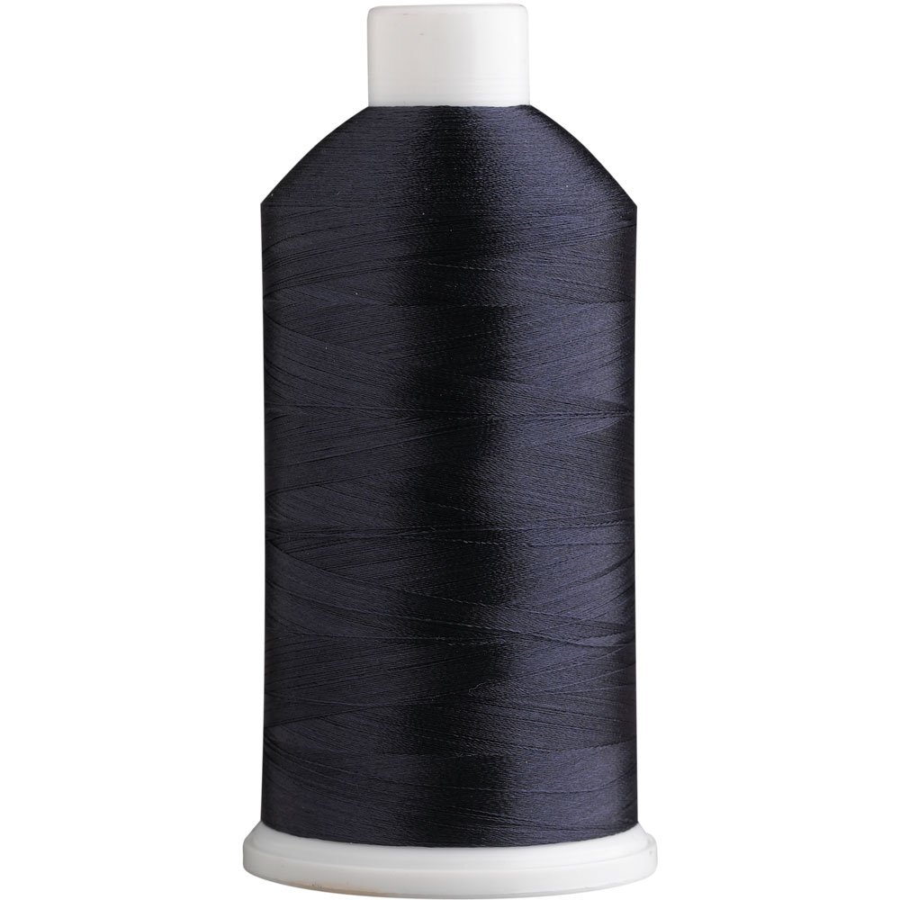 Superpunch SuperB Embroidery Thread 40wt, 5000 m Cone, Intense Blue 5552