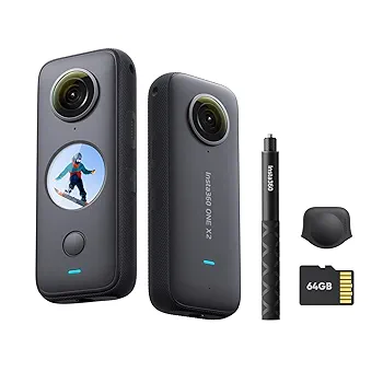 Amazon | Insta360 ONE X2 バイク撮影キット（ONE X2 x1、ONE X2