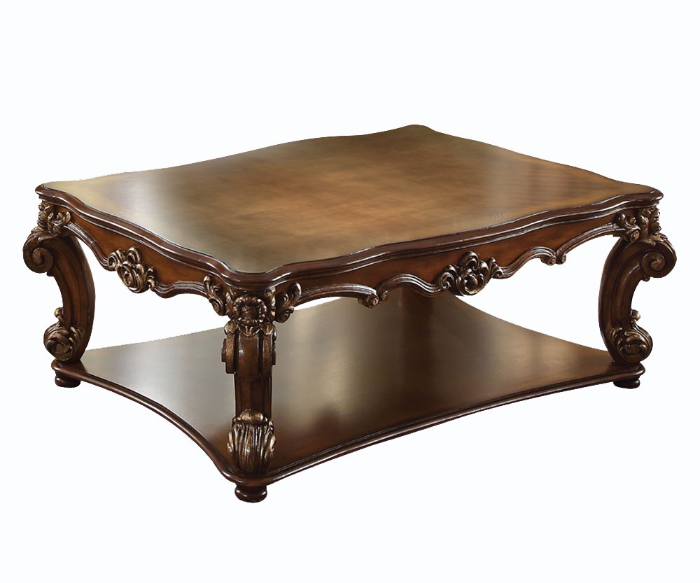 Amazon.com: ACME Vendome Cherry Coffee Table : Home & Kitchen