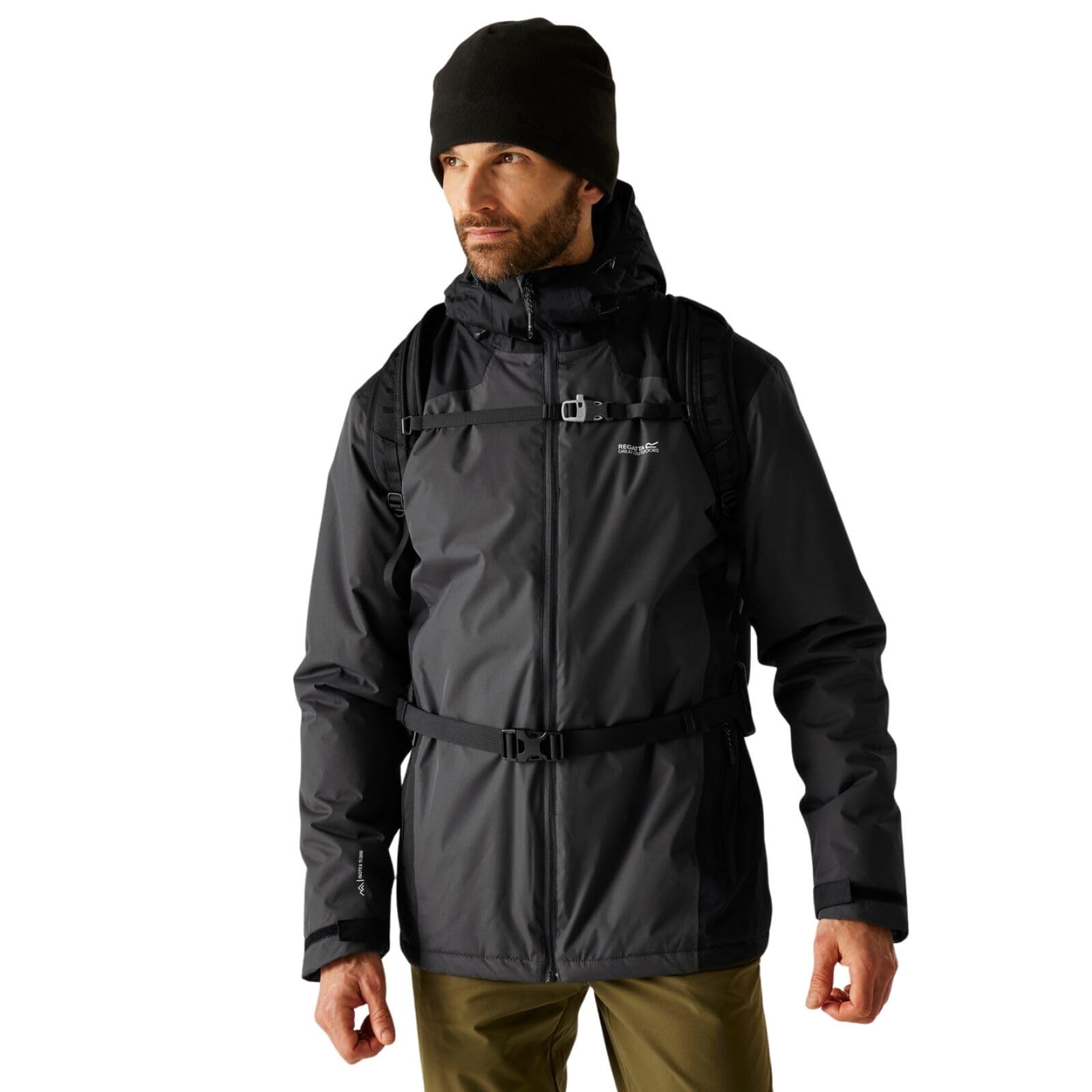 Regatta Waterproof Thornridge Insulated Jacket Size: M Men's Grey