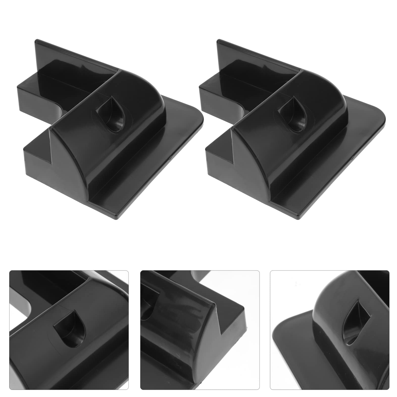 DOITOOL 4pezzi Staffa Di Montaggio Per Pannello Solare Per Camper Supporto Per Pannello Solare in Plastica Di Staffa Angolare Pratica e Resistente