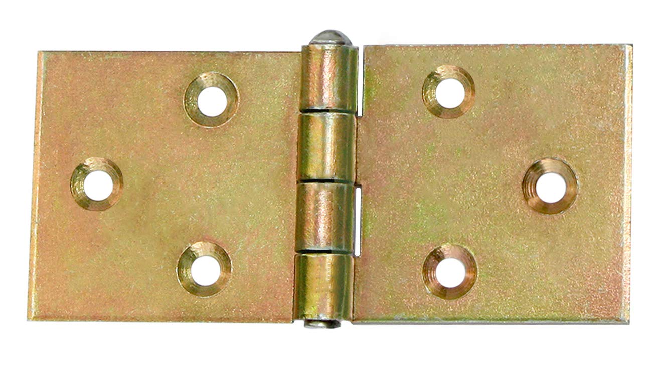 Rolled Wide Table Hinges 45 x 100 x 2.0 mm Pack of 10