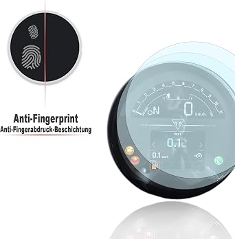 Tachometer Protective Film Display Protective Film Suitable for Triumph Trident 660 2020+ 2X Ultra Clear