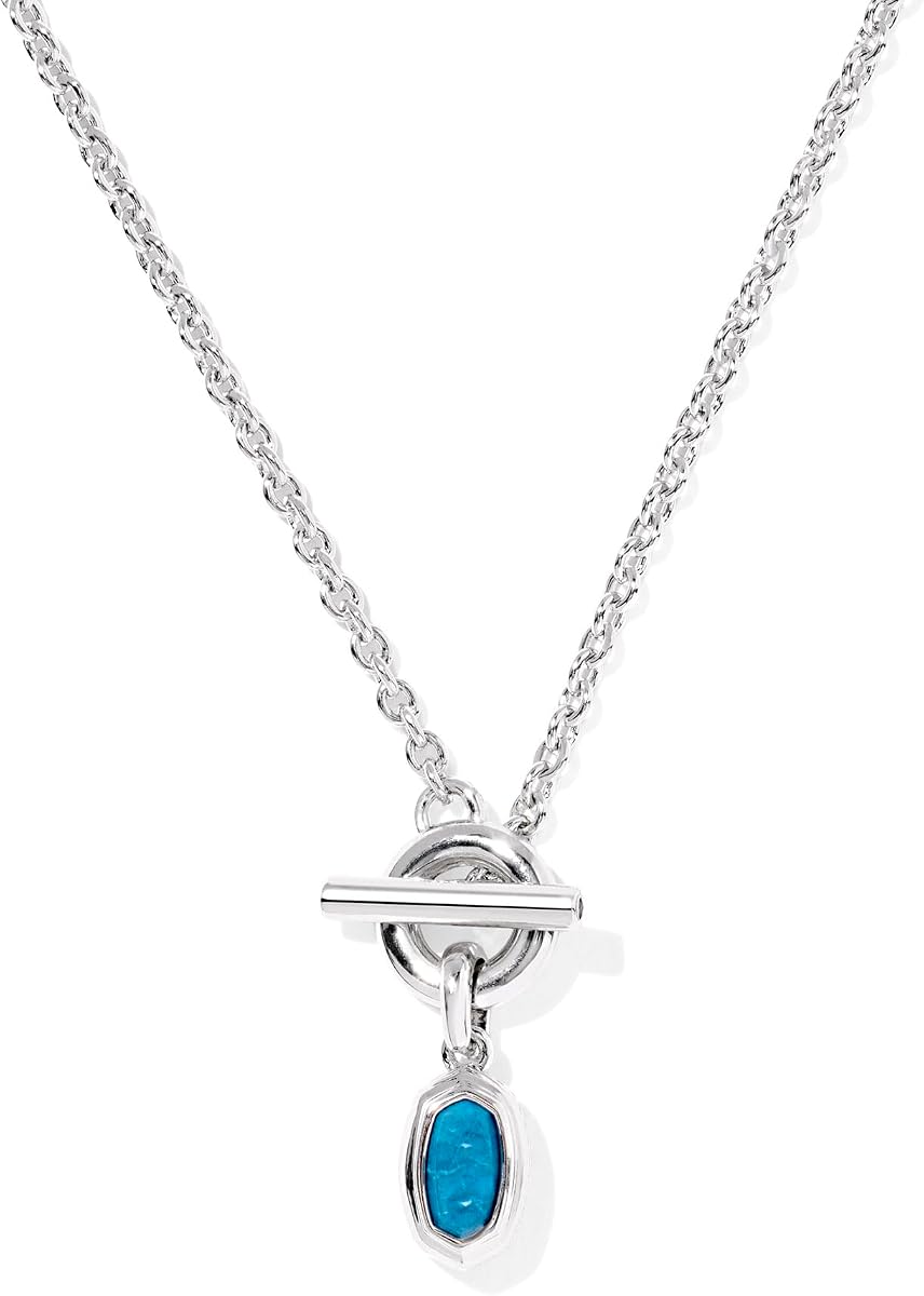 Mini Elisa Toggle Collar Colgante Corto, Joyería de Moda para Mujer