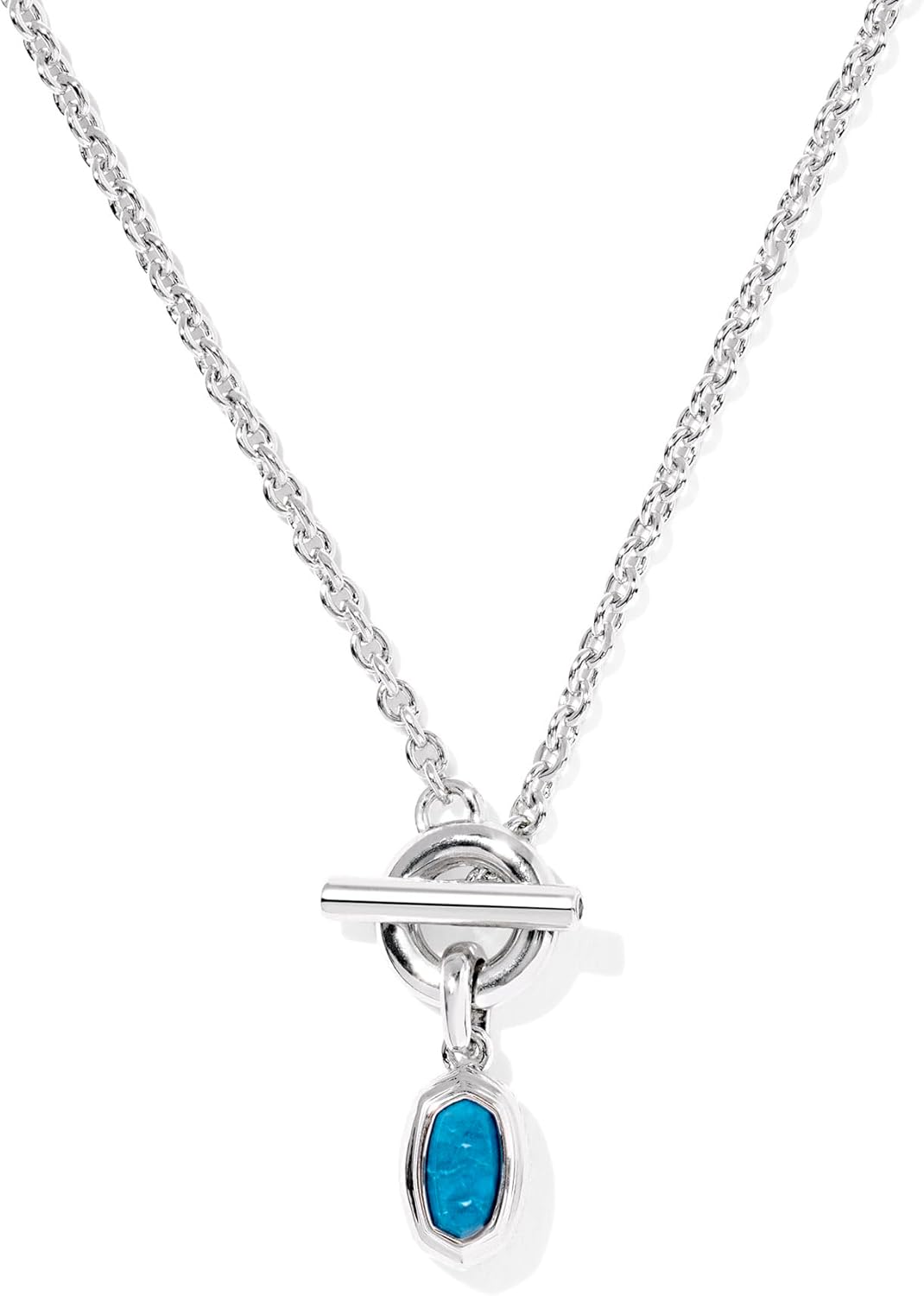 Kendra Scott Mini Elisa Toggle Short Pendant Necklace, Fashion Jewelry for Women