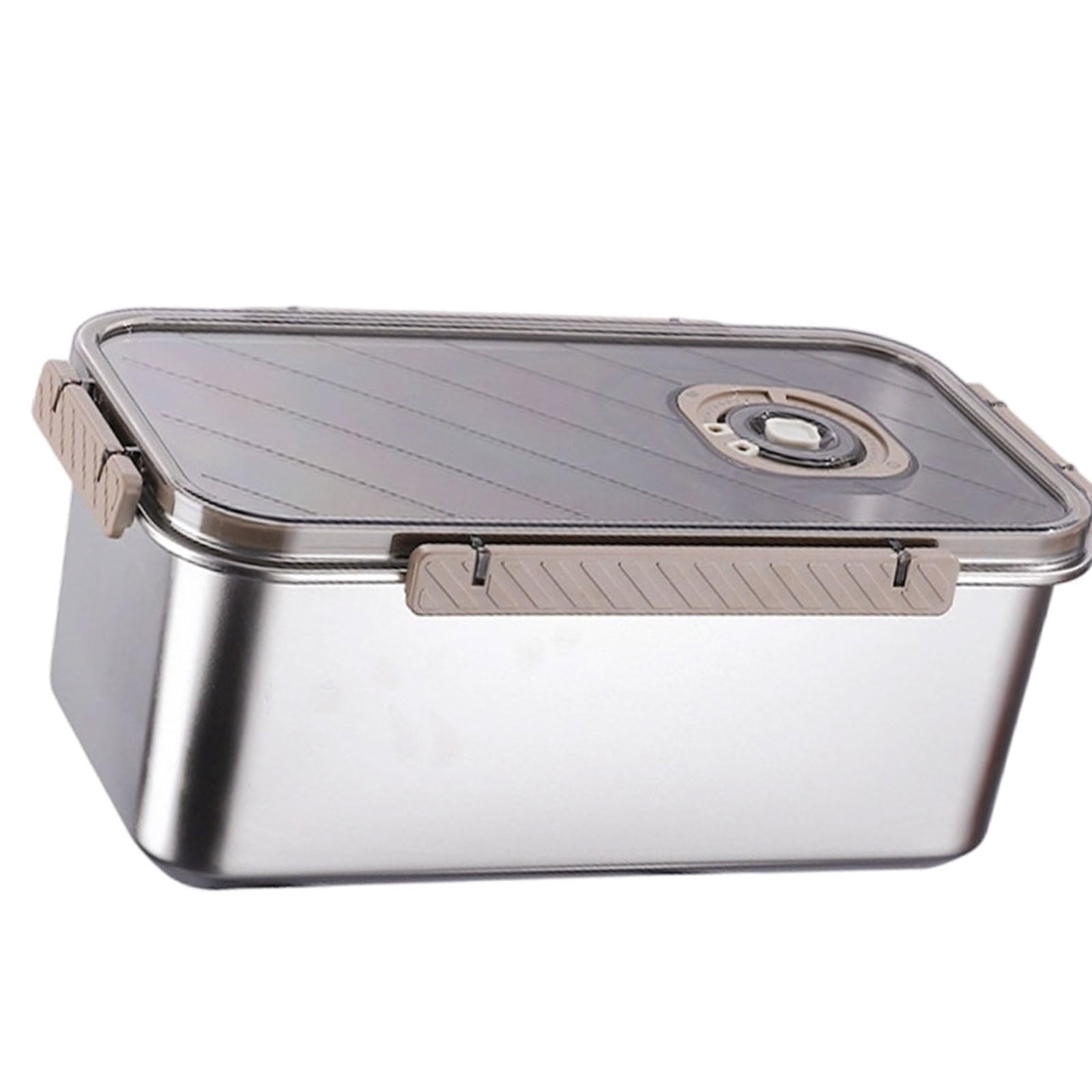 our fave 5800ML Stainless Steel Bread Container with Date Display and Handle for Homemade Loaf Storage Food Grade Stainless Steel Bread Container