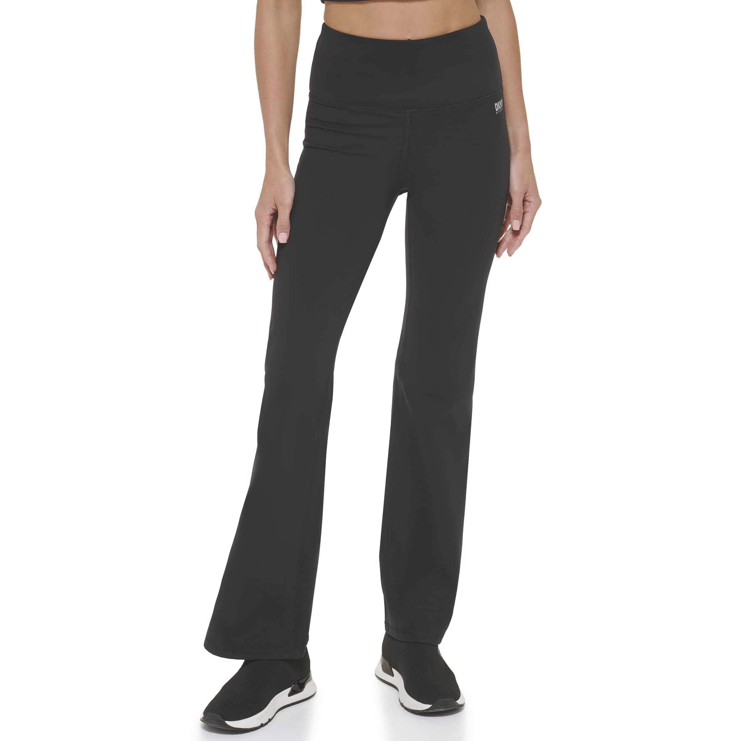 DKNY Women's Balance Flare Legging Compression
