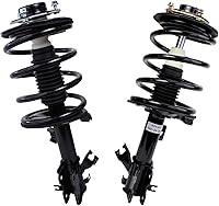 Vista 1334 de Detroit Axle - Kit de suspensión delantera de 10 piezas para Chevy Aveo Aveo5 Pontiac G3 Wave 2 Ready Struts Assembly 2 Enlaces de barra