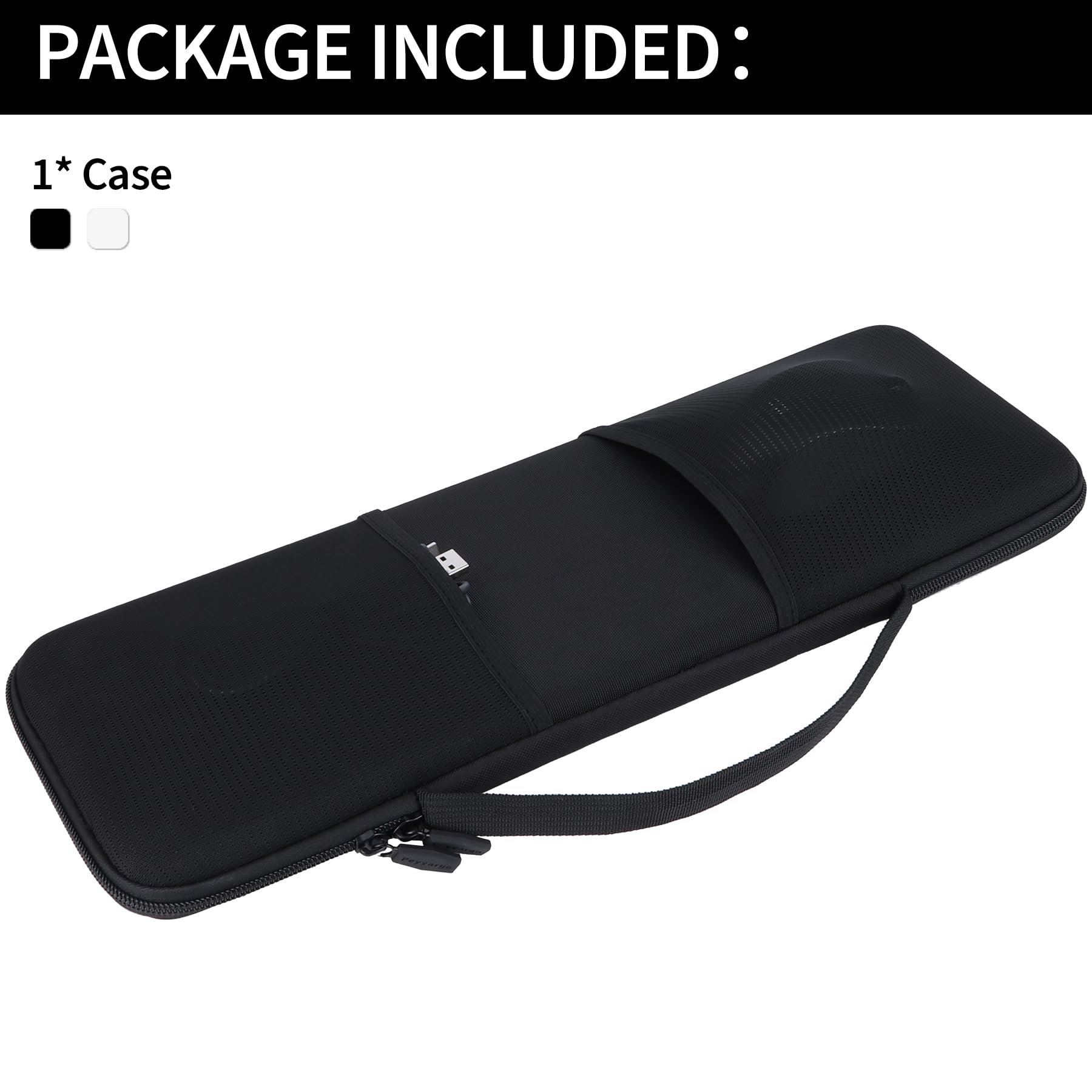 Dur Étui de Protection Compatible avec Logitech MX Mechanical Clavier (Noir)