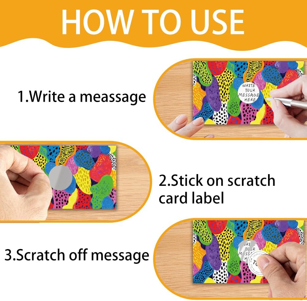 120 PCS Custom Scratch Off Cards 10 Styles Comic Series Scratch Off Cards Stickers DIY Coupon Scratch Off Tickets for Kids Reward Teacher Classroom Supplies Birthday Party Favors