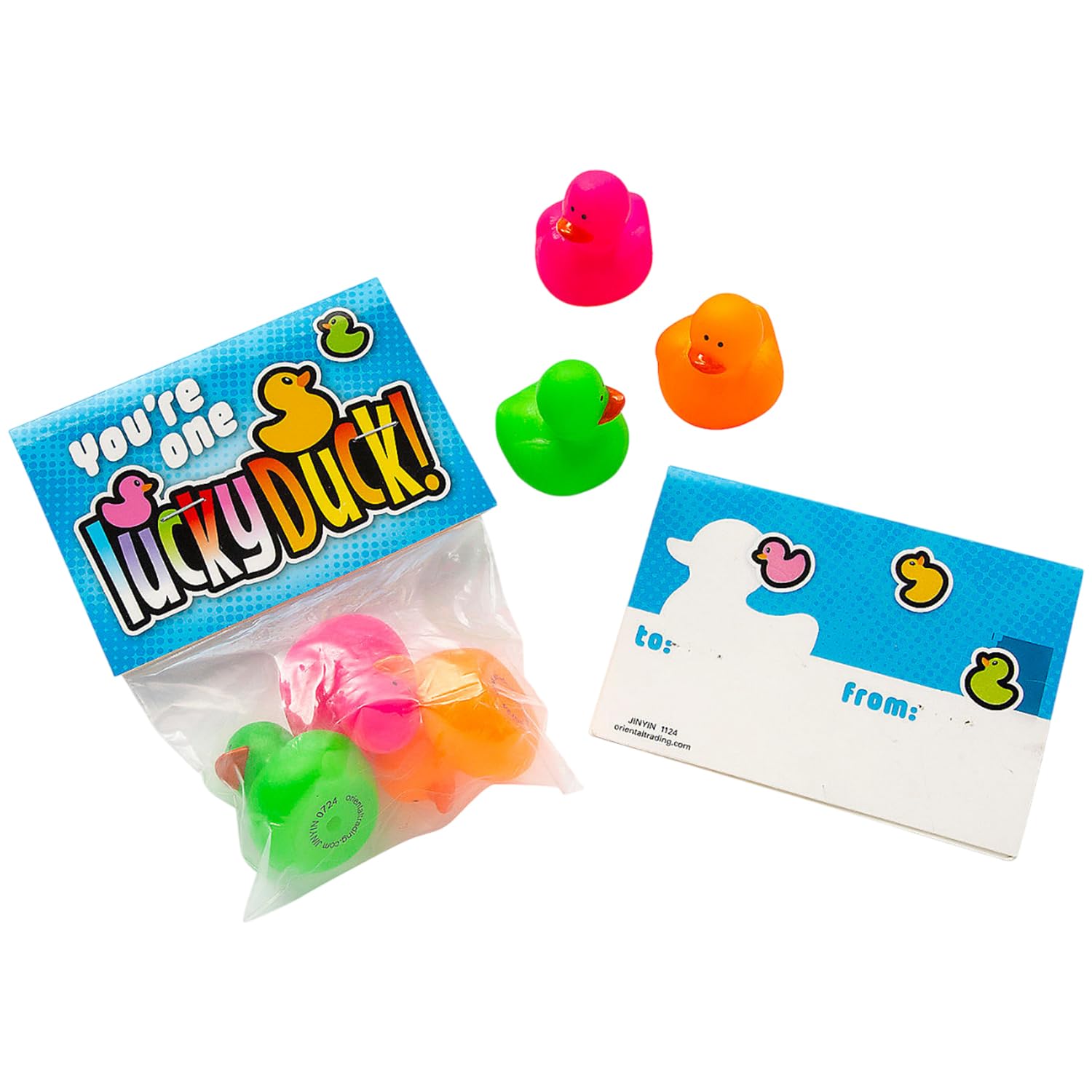 NEONdUCKS ソフビ クリアレインボー Amazon.com: Fun Express 5 1/2
