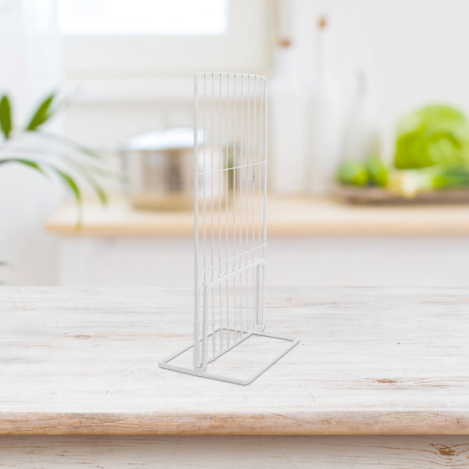 Healeved Organizador de Estantes para Congelador 2 Piezas 17X29 CM Separador de Rejilla de Alambre Resistente al Frío Divisor para Almacenamiento de Alimentos en Congeladores Domésticos y