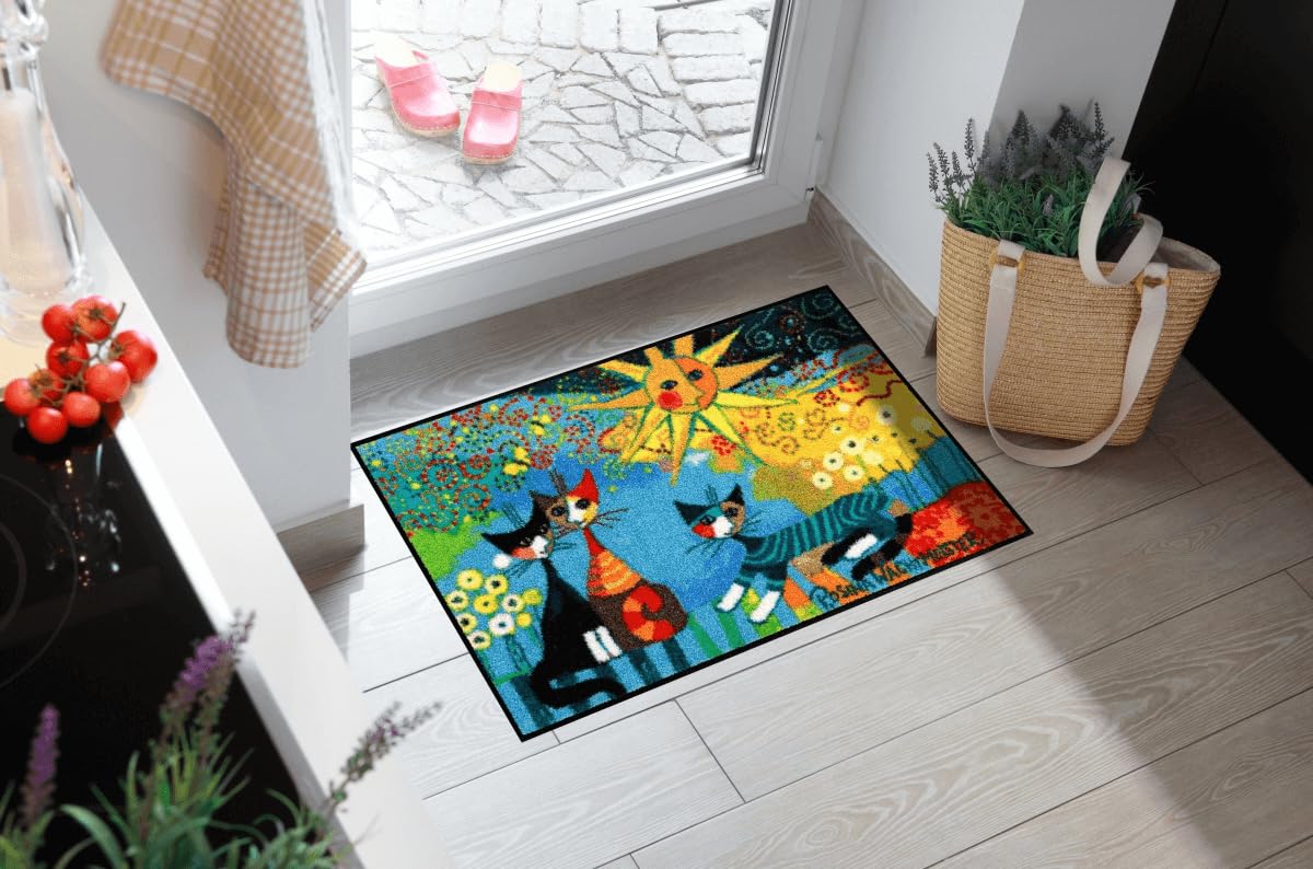Salonloewe Fussmatte La Dolce Vita I Schmutzfangmatte & Fußabtreter für Innen 50 x 75 cm